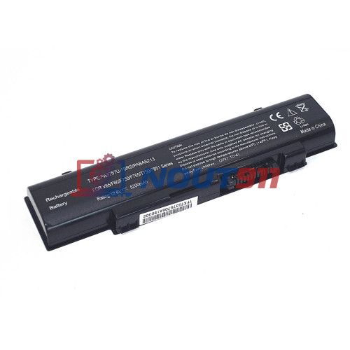 Аккумулятор (Батарея) для ноутбука Toshiba Qosmio F60 F750 F755 (PA3757U-1BRS) 48Wh REPLACEMENT черная