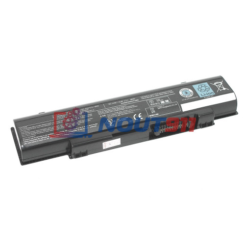 Аккумулятор (Батарея) для ноутбука Toshiba Qosmio F60 F750 F755 (PA3757U-1BRS) 48Wh черная