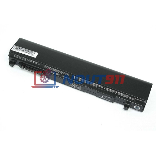 Аккумуляторная батарея для ноутбука Toshiba Portege R500 600 A600 (PA3832U-1BRS) 5200 mAh OEM черная