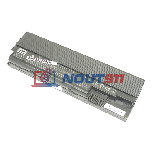 Аккумулятор (Батарея) для ноутбука Acer TravelMate 8100, 8101 (SQU410) 4800mAh REPLACEMENT черная