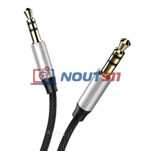 Аудио кабель Baseus Yiven Audio Cable M30 1.0M Black