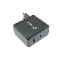 Блок питания (сетевой адаптер) Amperin GaN charger (YDS-TC140-012A) 140W, black