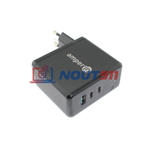 Блок питания (сетевой адаптер) Amperin GaN charger (YDS-TC140-012A) 140W, black