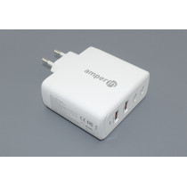 Блок питания (сетевой адаптер) Amperin GaN USB-A1/A2, USB-C1/C2 (YDS-TC100-022) 100W, white