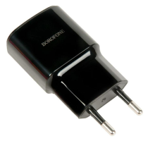 Блок питания (сетевой адаптер) BOROFONE BA48A Orion один порт USB, 5V, 2.1A, черный