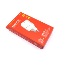 Блок питания (сетевой адаптер) BOROFONE BN6 Field 1xUSB-C PD20W 3A, белый