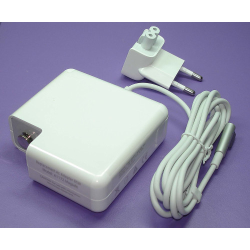 Зарядное устройство (блок питания) для MacBook A1260, A1261, A1286, A1297, A1343 18.5V 4.6A 85W (Разъем MagSafe 1, L-shape) ORG