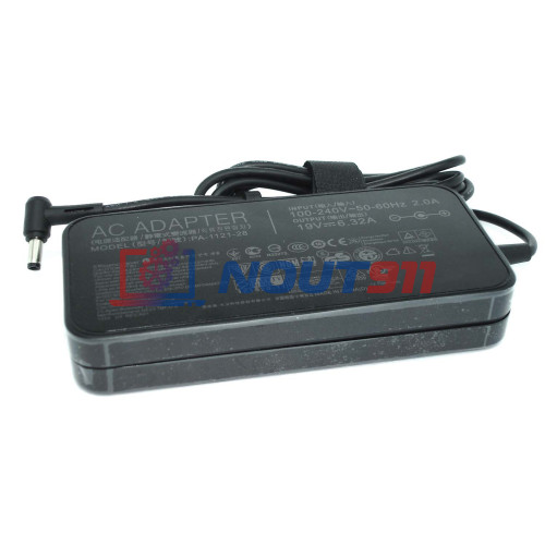 Блок питания (зарядное устройство) для ноутбука Asus 19В, 6.32А, 120 Вт 5.5x2.5мм (PA-1121-28), без сетевого кабеля, ORG