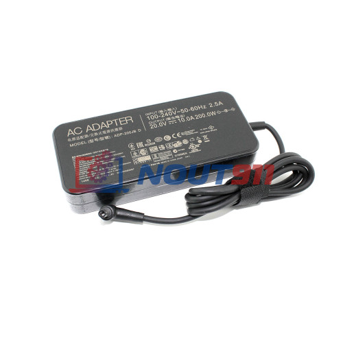 Блок питания для ноутбука Asus 20V 10A 200W 6.0х3.7mm, HC/ORG