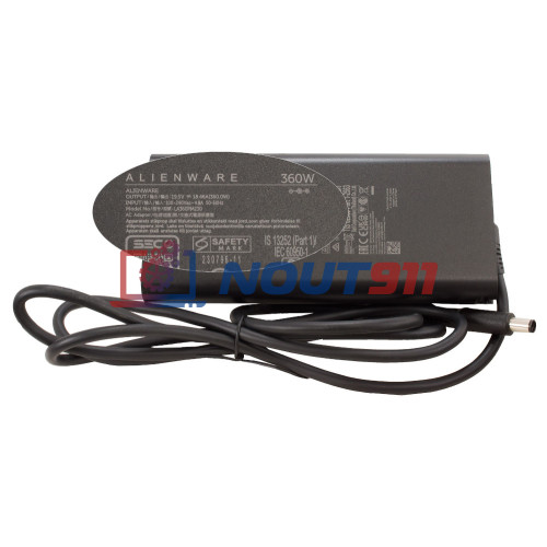 Блок питания (сетевой адаптер) для ноутбуков Dell Alienware 19.5V 18.46A 360W 7.4*5.0 HC
