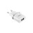 Блок питания (сетевой адаптер) HOCO C11 Smart один порт USB, 5V, 1.0A, белый
