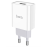 Блок питания (сетевой адаптер) HOCO C81A  Asombroso single 1xUSB, 2.1A, 10W, белый
