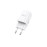 Блок питания (сетевой адаптер) HOCO N13 Bright PD30W+QC3.0 два порта (1*USB-A, 1*Type-C), белый