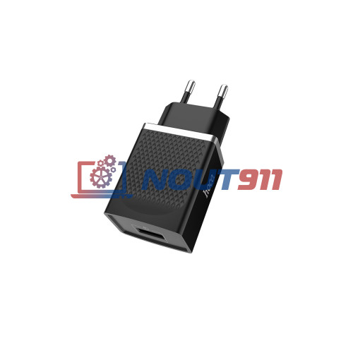 Блок питания (сетевой адаптер) HOCO С42A Vast power QC3.0, 18W, один порт USB, 5V, 3.0A, черный