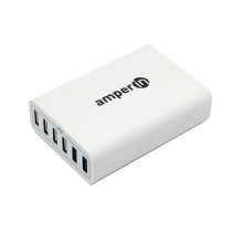 Блок питания (сетевой адаптер) Quick Charge 6-port QC 3.0 USB (YDS-TC060-4-2-0)