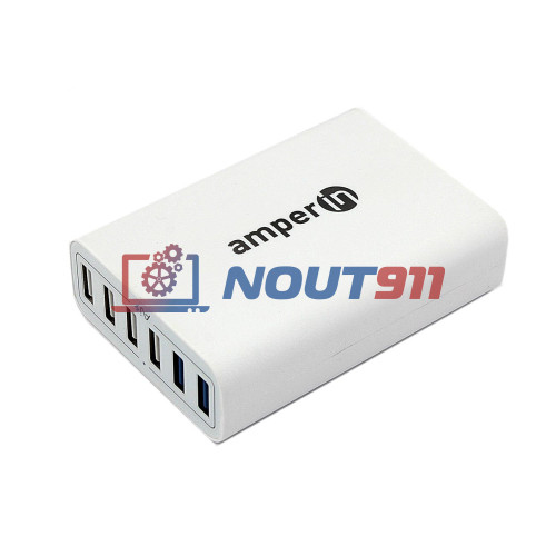 Блок питания (сетевой адаптер) Quick Charge 6-port QC 3.0 USB (YDS-TC060-4-2-0)