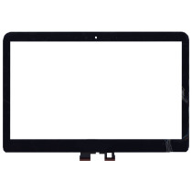 Сенсорное стекло (тачскрин) для HP Spectre 13T-3000 черный с рамкой