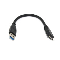 Кабель micro USB 3.0 USB3-AMBM 23см для внешних жестких дисков