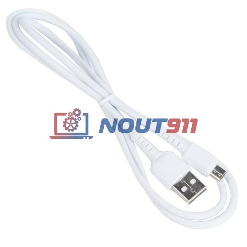 Кабель USB BOROFONE BX16 для Micro USB, 2.4A, длина 1м, белый