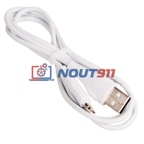 Кабель USB BOROFONE BX18 для Lightning, 2.4A, длина 1м, белый