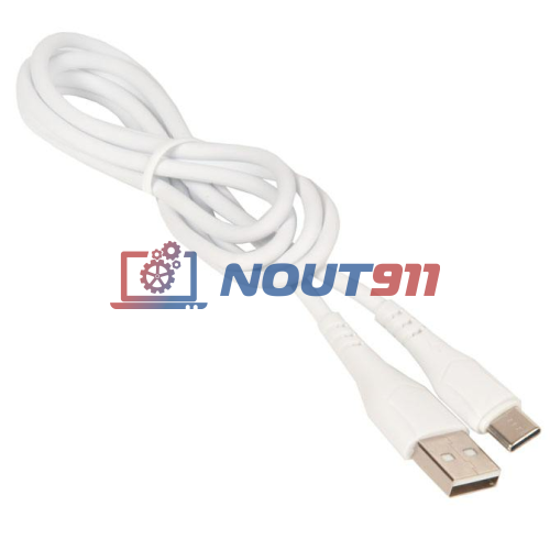 Кабель USB BOROFONE BX37 для Type-C, 3.0А, длина 1м, белый