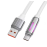 Кабель USB HOCO U136 Prize, USB - Type-C, 5А, 1.2м, белый