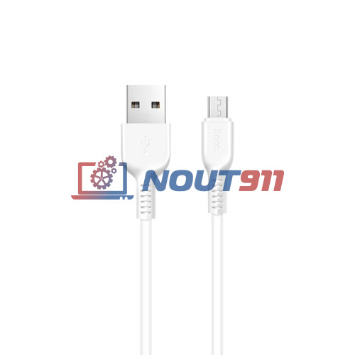 Кабель USB HOCO X20 Flash, USB - Micro USB, 2А, 2м, белый