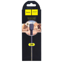 Кабель USB HOCO X20 Flash, USB - Micro USB, 2А, 3м, черный