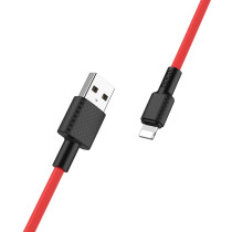 Кабель USB HOCO X29 Superior, USB - Lightning, 2.0А, 1м, красный