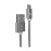 Кабель USB HOCO X2 knitted, USB - Micro USB, 2.4А, 1м, серый
