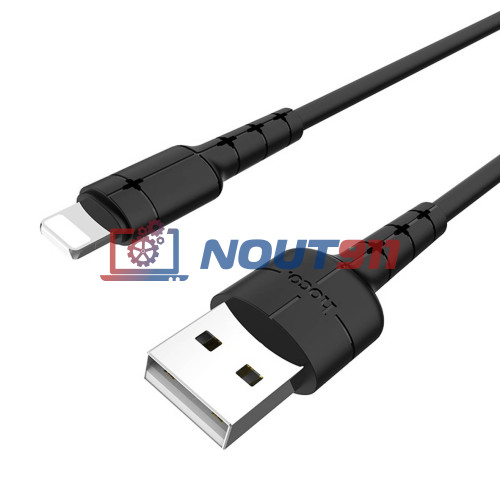 Кабель USB HOCO X30 Star для Lightning, 2А, 1.2м, черный