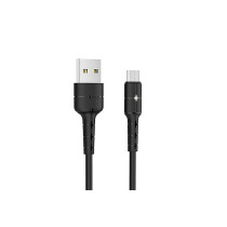 Кабель USB HOCO X30 Star для Micro USB, 2А, 1.2м, черный