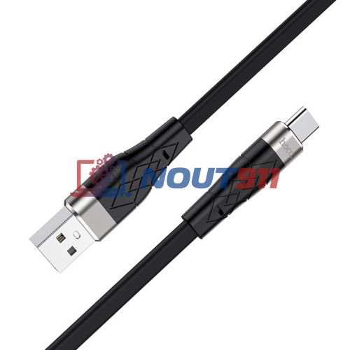 Кабель USB HOCO X53 Angel для Type-C, 3А, 1м, черный
