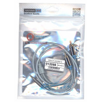 Кабель Vention 3.5 Jack-2RCA 1m серый