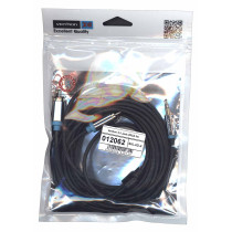 Кабель Vention 3.5 Jack-2RCA 5m черный