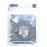 Кабель Vention 3.5 Jack-3.5 Jack (угловой)  1.5 m серый круглый