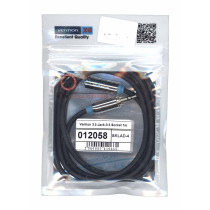 Кабель Vention 3.5 Jack-3.5 Socket 1m черный