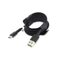 Кабель Xiaomi Mi Braided USB Type-C 1m черный