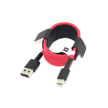 Кабель Xiaomi Mi Braided USB Type-C 1m красный