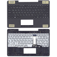Клавиатура для ноутбука Asus Transformer Book T100TA черная топ-панель