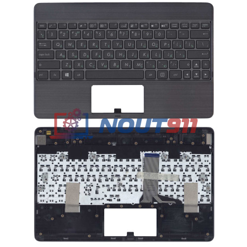 Клавиатура для ноутбука Asus VivoTab TF600 топ-панель черная