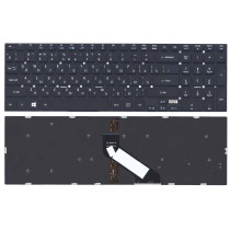 Клавиатура для ноутбука Acer Aspire 5755 5755G 5830 5830G 5830T 5830TG черная с подсветкой