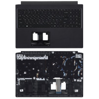Клавиатура для ноутбука Acer Aspire 7 A715-41G черная топ-панель