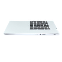 Клавиатура для ноутбука Acer Aspire A517-52 черная топ-панель серебристая