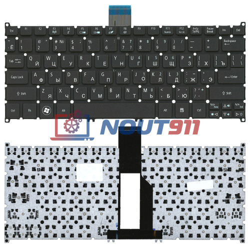 Клавиатура для ноутбука Acer Aspire S3 Aspire One 725 756 AO725 AO756 черная