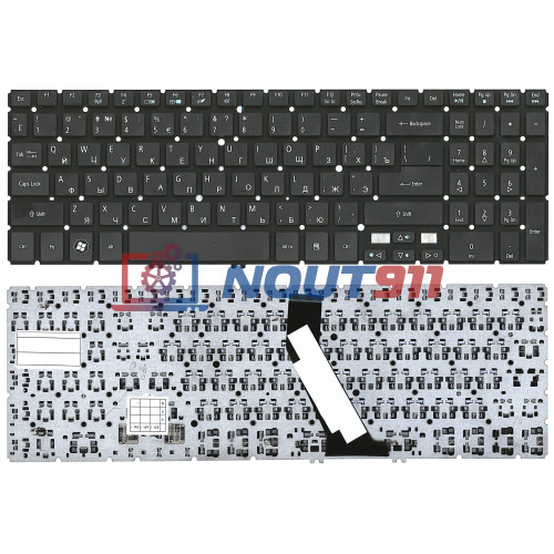 Клавиатура для ноутбука Acer Aspire V5, V5-5 Acer M5-581T черная