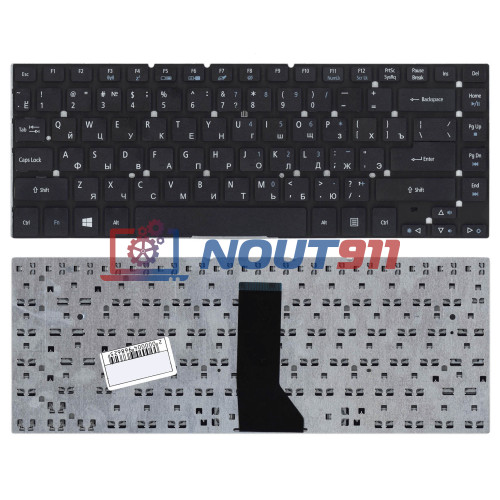 Клавиатура для ноутбука Acer Chromebook 11 C771 черная
