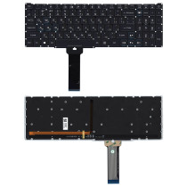 Клавиатура для ноутбука Acer Predator Helios 300 PH315-52 черная с подсветкой