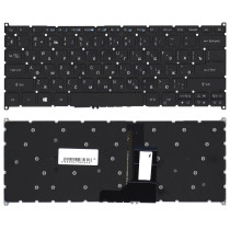 Клавиатура для ноутбука Acer SP111-31 SP111-32N SP111-33 SP111-34N черная
