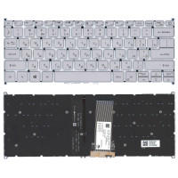 Клавиатура для ноутбука Acer Swift 3 SF314-54 белая